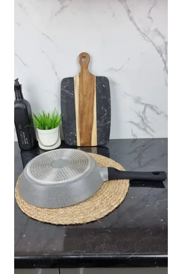 Сковорідка 28см антипр.покриття індукція Granite MR-4028 ᐉ MR-4028 - - класная цена в ProPosud 2