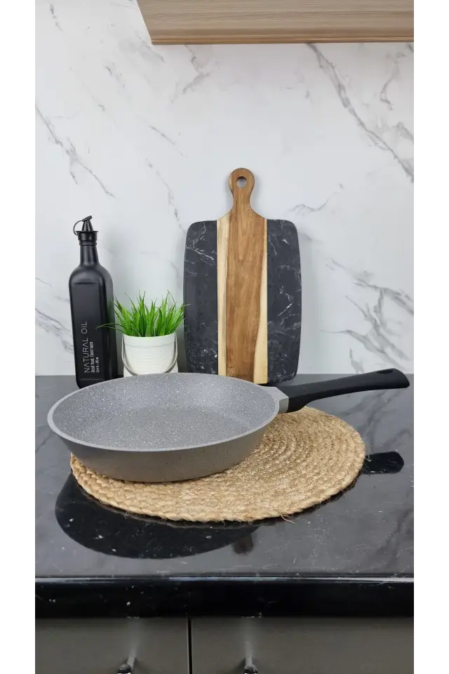 Сковорідка 28см антипр.покриття індукція Granite MR-4028 ᐉ MR-4028 - - класная цена в ProPosud