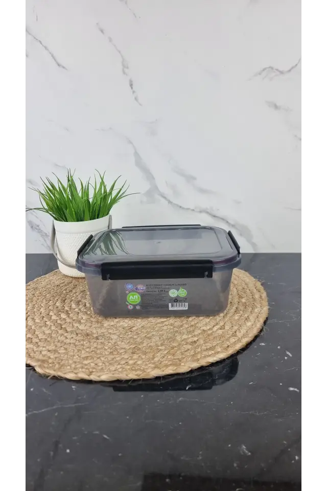 Контейнер Limited line прямокутний 1,95л чорний (28шт) ᐉ - - класная цена в ProPosud