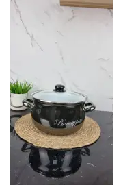 2234 A Каструля глибока 5,1л d-22см Bon appetit чорний