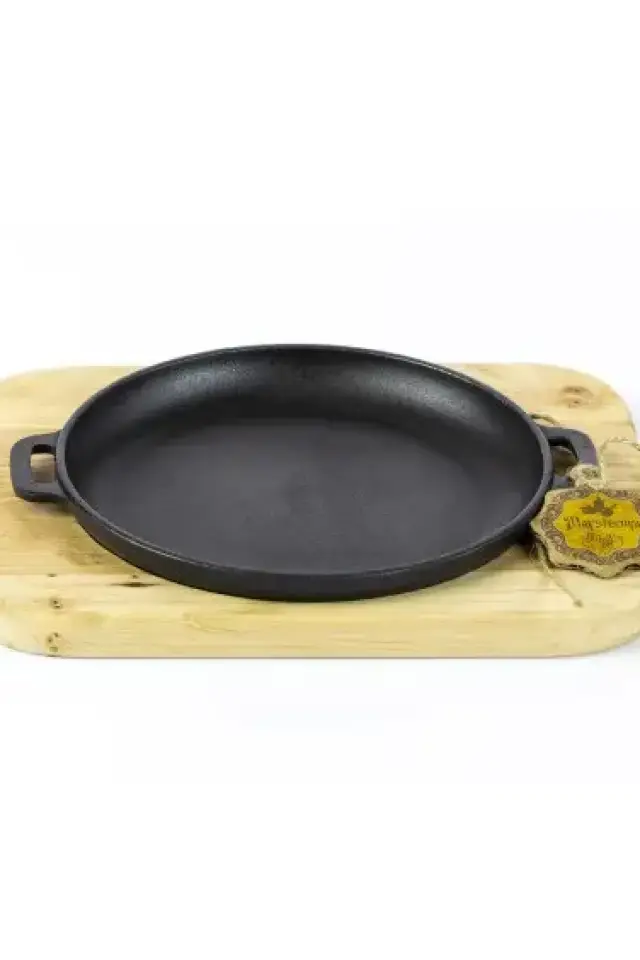 Жаровня чугунная 18*2,5см на подставке Horeca T101-020 ᐉ T101-020 - - класная цена в ProPosud