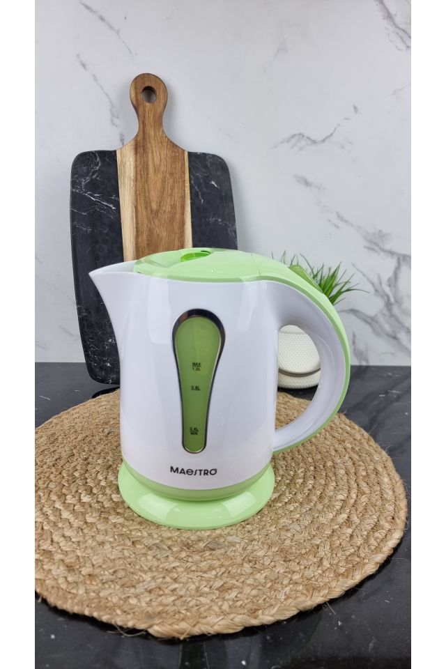 Электрочайник 1,0л 1000Вт пластик Green MR-028 ᐉ MR-028 Green - - класная цена в ProPosud