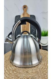 Чайник 3,0л зі свистком нерж.сталь EB-1977 ᐉ EB-1977 - - класна ціна в ProPosud