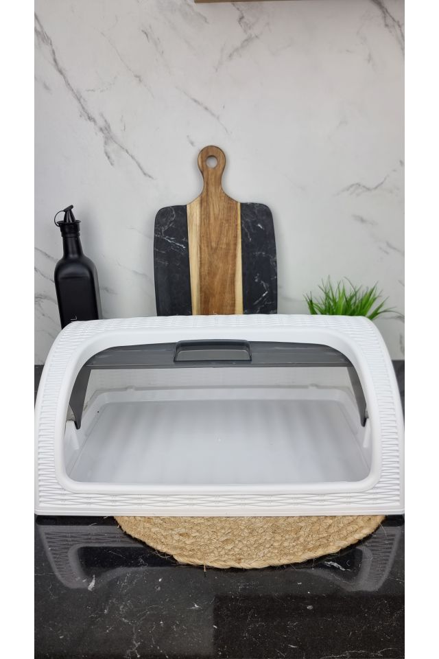 Хлібниця Ротанг LUX у коробці білий 05330 ᐉ 05330 - - класная цена в ProPosud