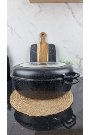 Гусятниця 8,0л овальна кришка-гриль 40*27*22см EB-9172