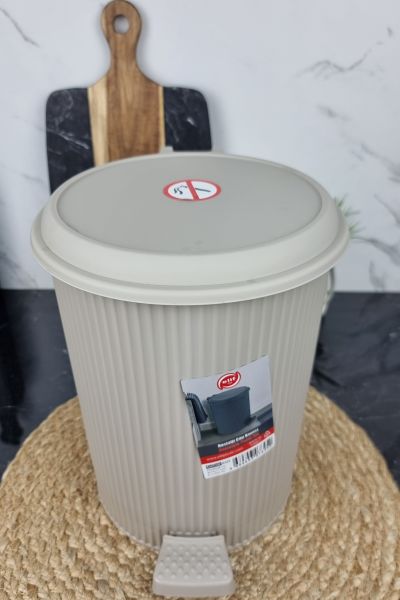 Ведро для мусора 5,0л+6,0л с педалью Nostalgia серое N325 ᐉ N325 - - класная цена в ProPosud 2