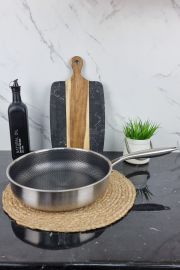 Сотейник 28см нерж.сталь антипр.покриття SteelLine 2809ST