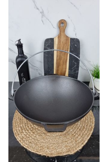 Казан чавунний азіатський 6,0л без кришки Brizoll KA06 2