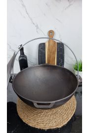 Казан чавунний азiатський 10л чавун.кришка Brizoll KA10-1 ᐉ KA10-1 - - класная цена в ProPosud