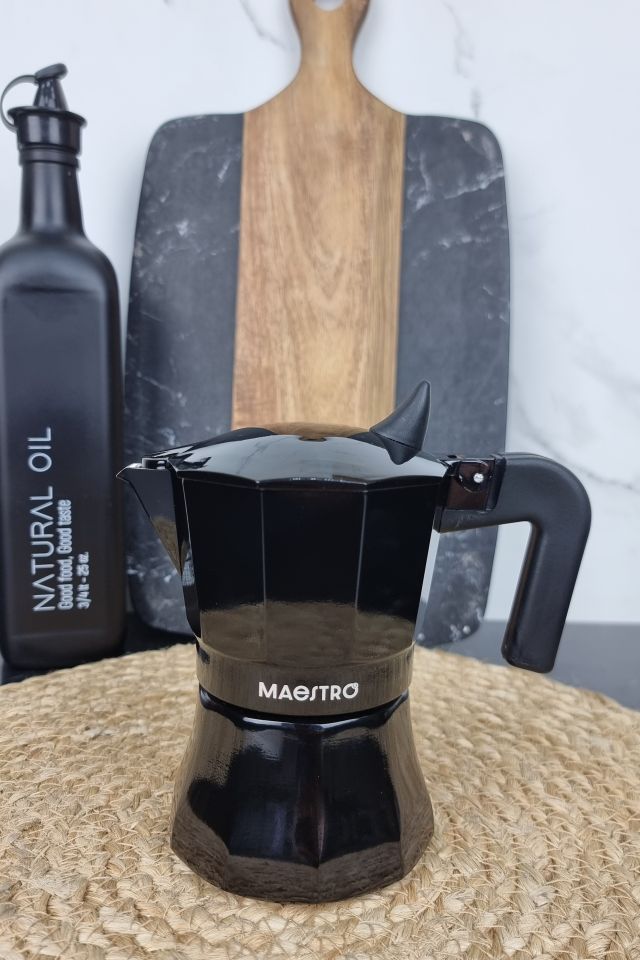 Кофеварка гейзерная 150мл алюминиевая Espresso Moka MR-1658-3 ᐉ MR-1658-3 - - класная цена в ProPosud