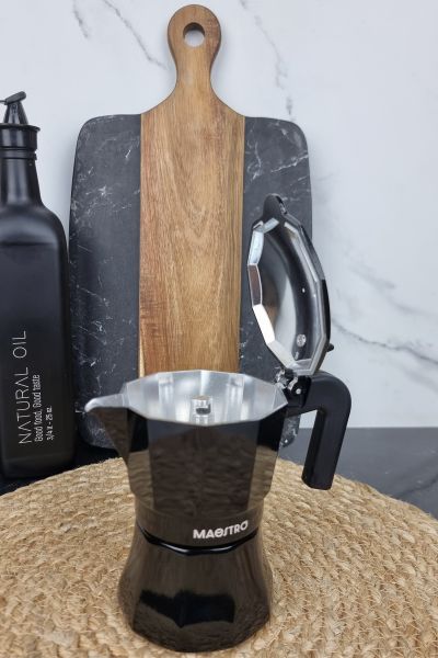 Кофеварка гейзерная 150мл алюминиевая Espresso Moka MR-1658-3 ᐉ MR-1658-3 - - класная цена в ProPosud 2