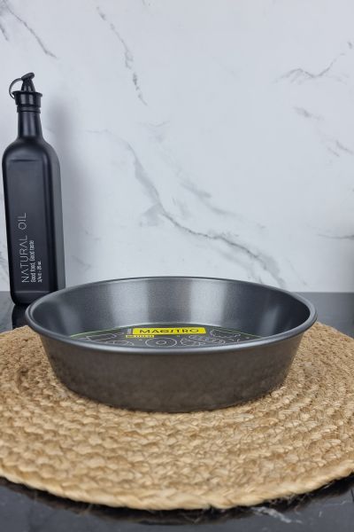 Форма для выпечки из углеродистой стали круглая 24*5,0см MR-1113-24 ᐉ MR-1113-24 - - класная цена в ProPosud