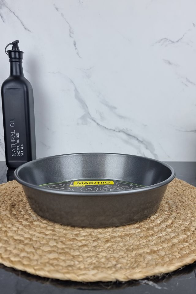 Форма для выпечки из углеродистой стали круглая 24*5,0см MR-1113-24 ᐉ MR-1113-24 - - класная цена в ProPosud