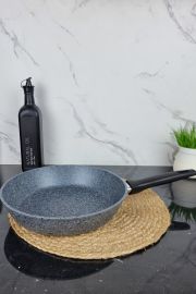 Сковорідка з антипригарним покриттям 28см діаметр підходить до індукції Granite MR-1210-28 ᐉ MR-1210-28 - - класна ціна в ProPos