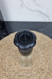 Млинок для спецій скляний висота 20см Black MR-1613 ᐉ MR-1613 Black - - класна ціна в ProPosud