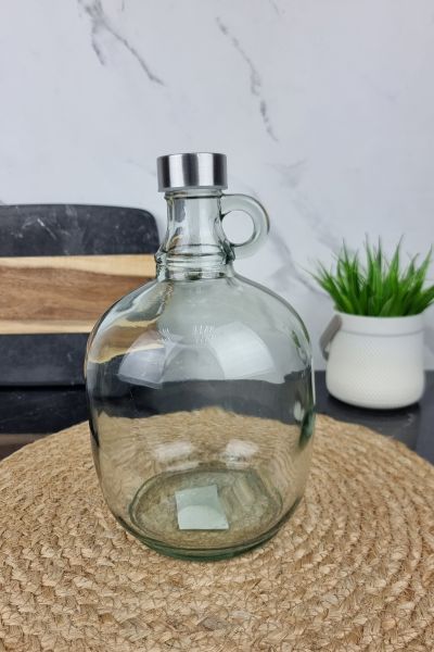 Бутель для вина скляний з кришкою 2,0л 9204 ᐉ 9204 - - класна ціна в ProPosud