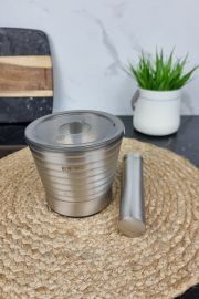 Ступка для специй из нержавеющей стали диаметр 12,5см EB-18509 ᐉ EB-18509 - - класная цена в ProPosud