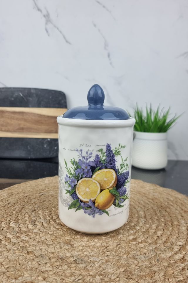 Цитрон Ємність керамічна для сипучих продуктів 850мл 700-34-26 ᐉ 700-34-26 - - класна ціна в ProPosud