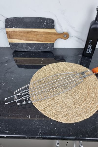 Решетка для рыбы с деревянной ручкой 36*12*2,0см 0708 ᐉ 0708 - - класная цена в ProPosud 2