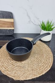 Ковш с антипригарным покрытием диаметр 16см Black marble 4125 ᐉ 4125 - - класная цена в ProPosud