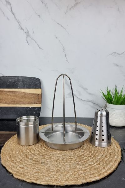 Подставка для запекания курицы Kamille Roaster 5060, нержавеющая сталь ᐉ 5060 - - класная цена в ProPosud