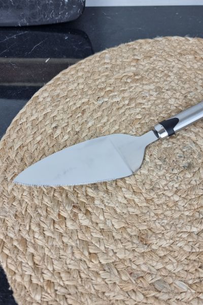 Лопатка для торта Kamille 5065, 28 см, нержавеющая сталь ᐉ 5065 - - класная цена в ProPosud 2