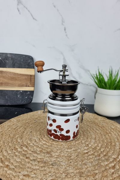 Ручная кофемолка Kamille 7019 с керамическим механизмом ᐉ 7019 - - класная цена в ProPosud