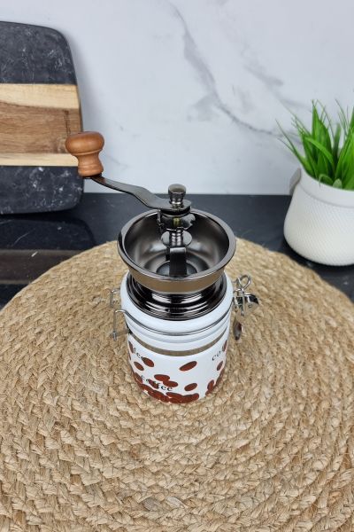 Ручная кофемолка Kamille 7019 с керамическим механизмом ᐉ 7019 - - класная цена в ProPosud 2