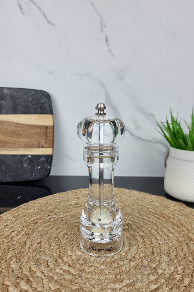 Ручная мельница для специй Kamille 7059 с керамическим механизмом ᐉ 7059 - - класная цена в ProPosud