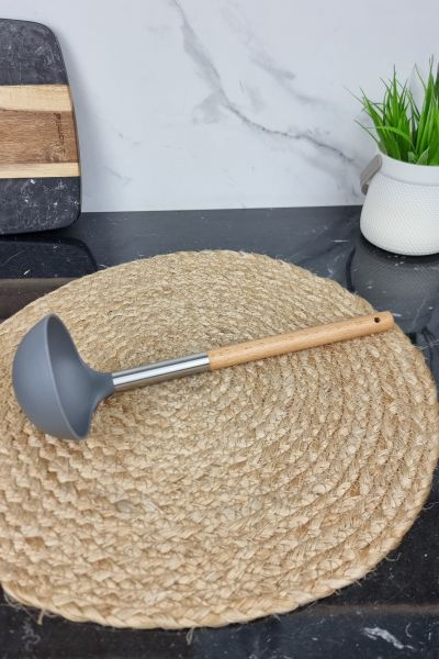 Половник Kamille 8852, 31 см, нейлон и дерево ᐉ 8852 - - класная цена в ProPosud