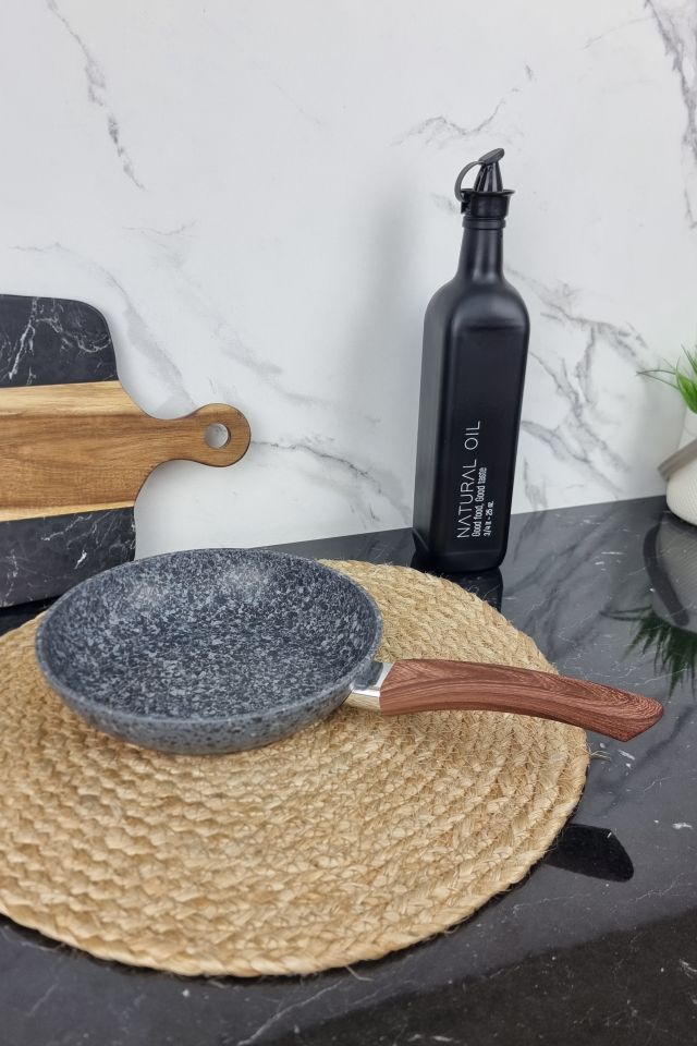 Сковорідка 20см антипр.покриття Grey marble 4160 ᐉ 4160 - - класна ціна в ProPosud