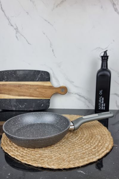 Сковорідка 22см антипр.покриття індукція (граніт) 4286GR ᐉ 4286GR - - класна ціна в ProPosud