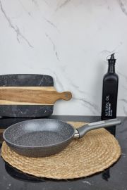 Сковорідка 22см антипр.покриття індукція (граніт) 4286GR ᐉ 4286GR - - класна ціна в ProPosud