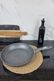 Сковорода Kamille 4291GR, 30 см, гранитное антипригарное покрытие ᐉ 4291GR - - класная цена в ProPosud